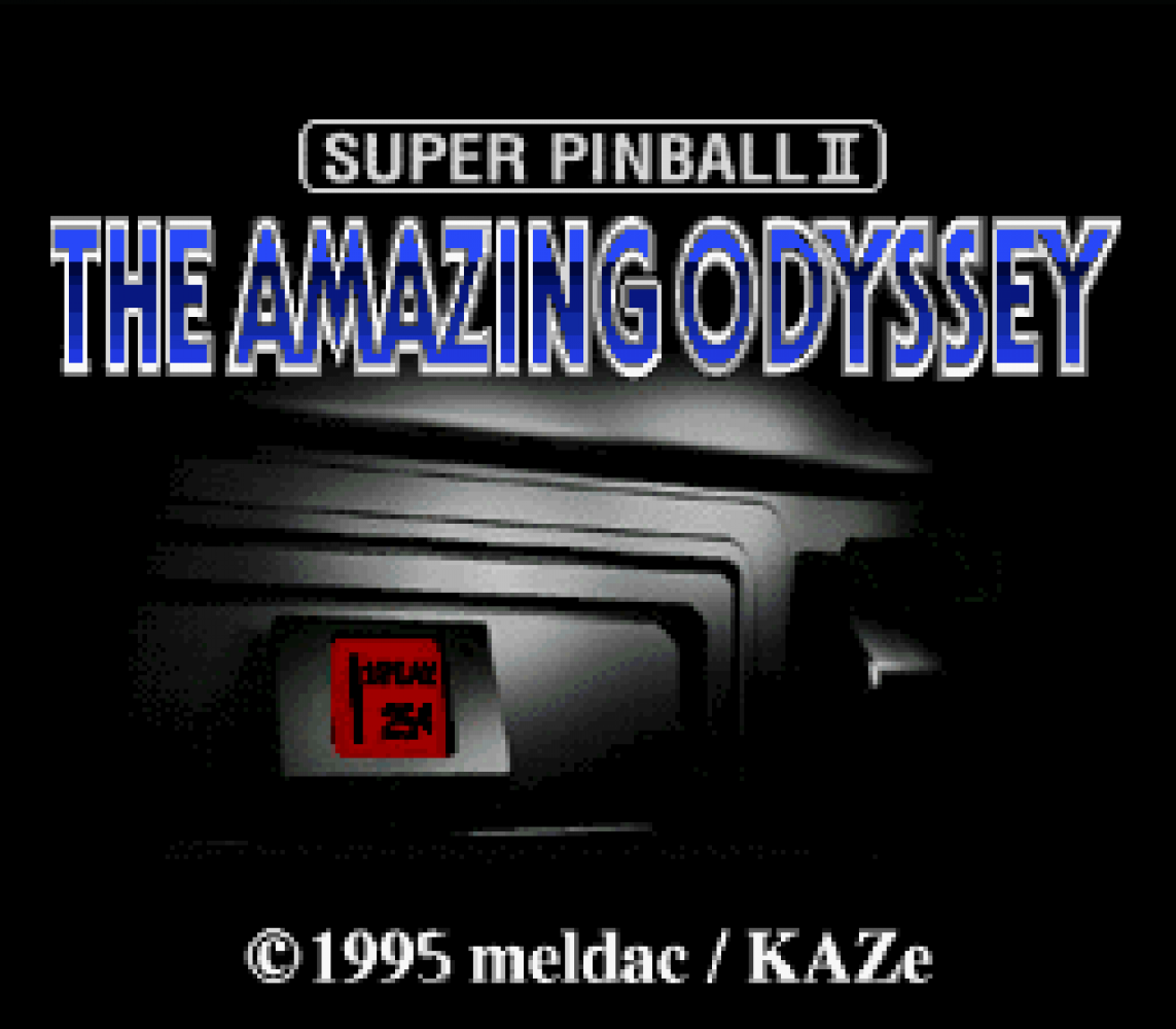 Super Pinball II - The Amazing Odyssey